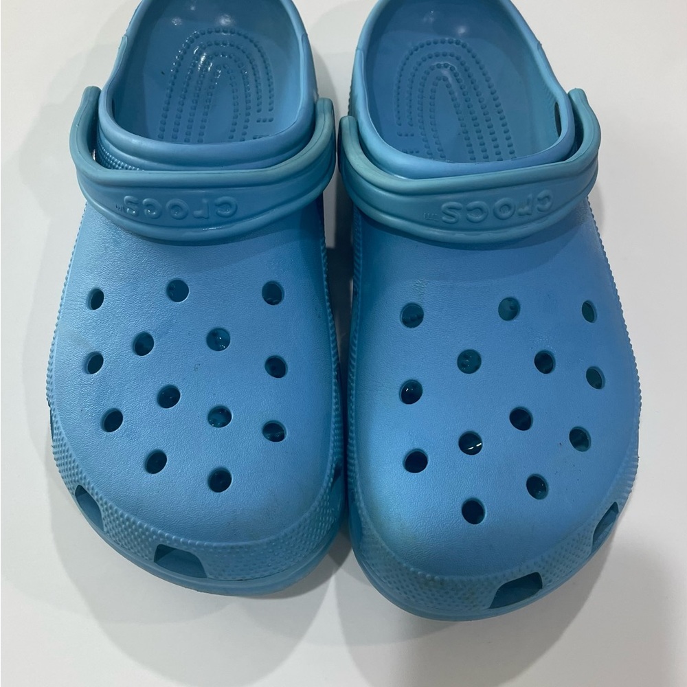 CROCS Kids Aqua Blue Sandals